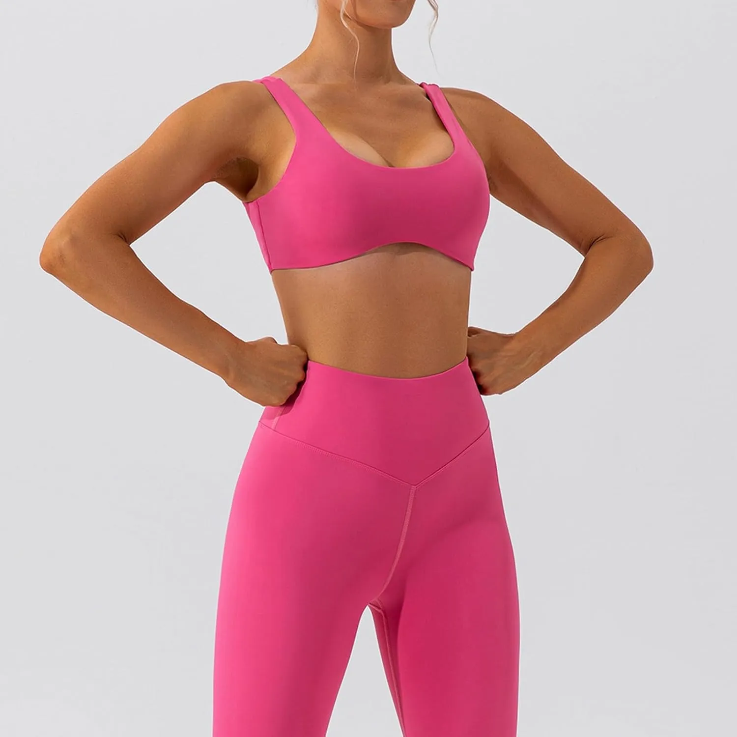 Women's Gym Workout Sports Bras Seanless No Underwire Quick Dry Bralette Comfy Yoga Running Bras