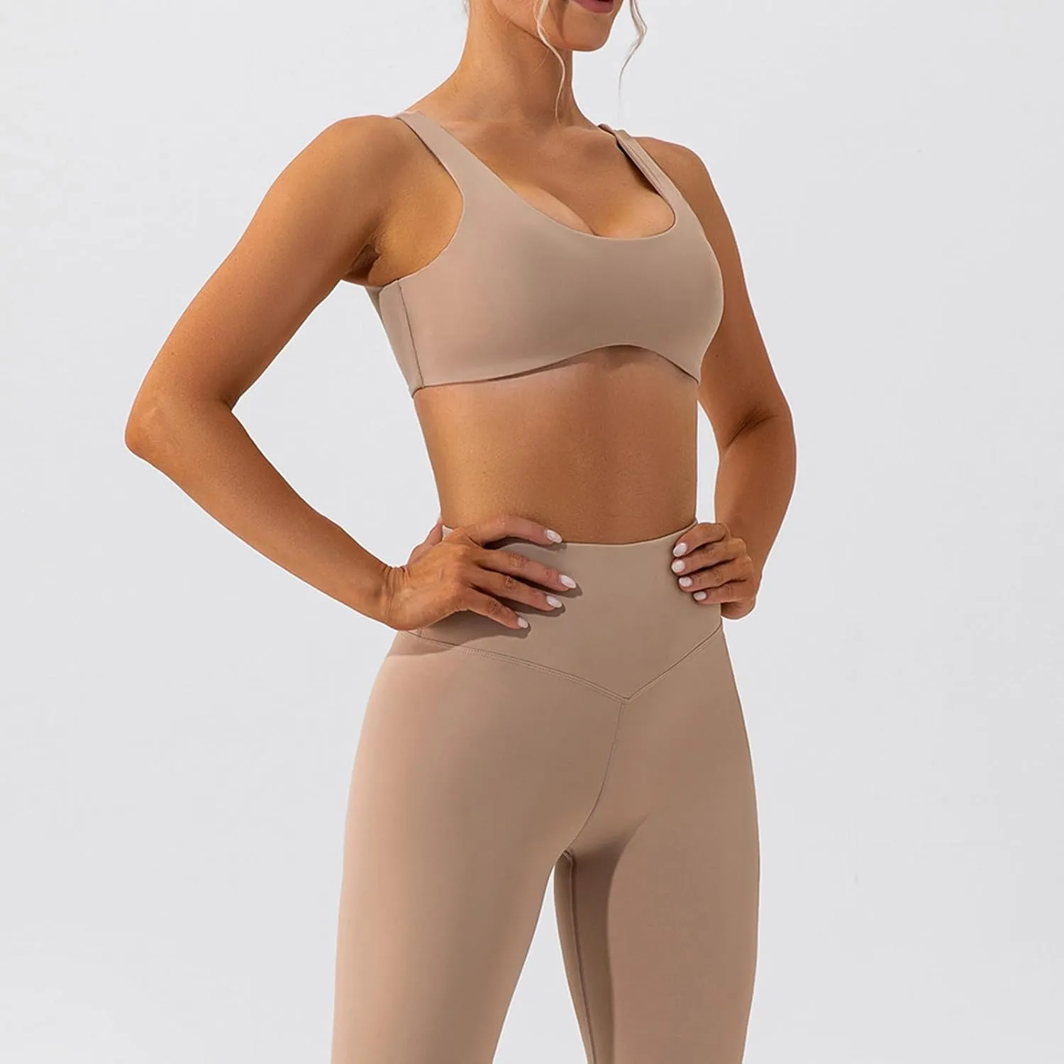 Women's Gym Workout Sports Bras Seanless No Underwire Quick Dry Bralette Comfy Yoga Running Bras