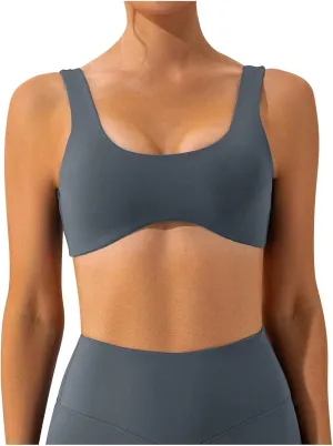 Women's Gym Workout Sports Bras Seanless No Underwire Quick Dry Bralette Comfy Yoga Running Bras