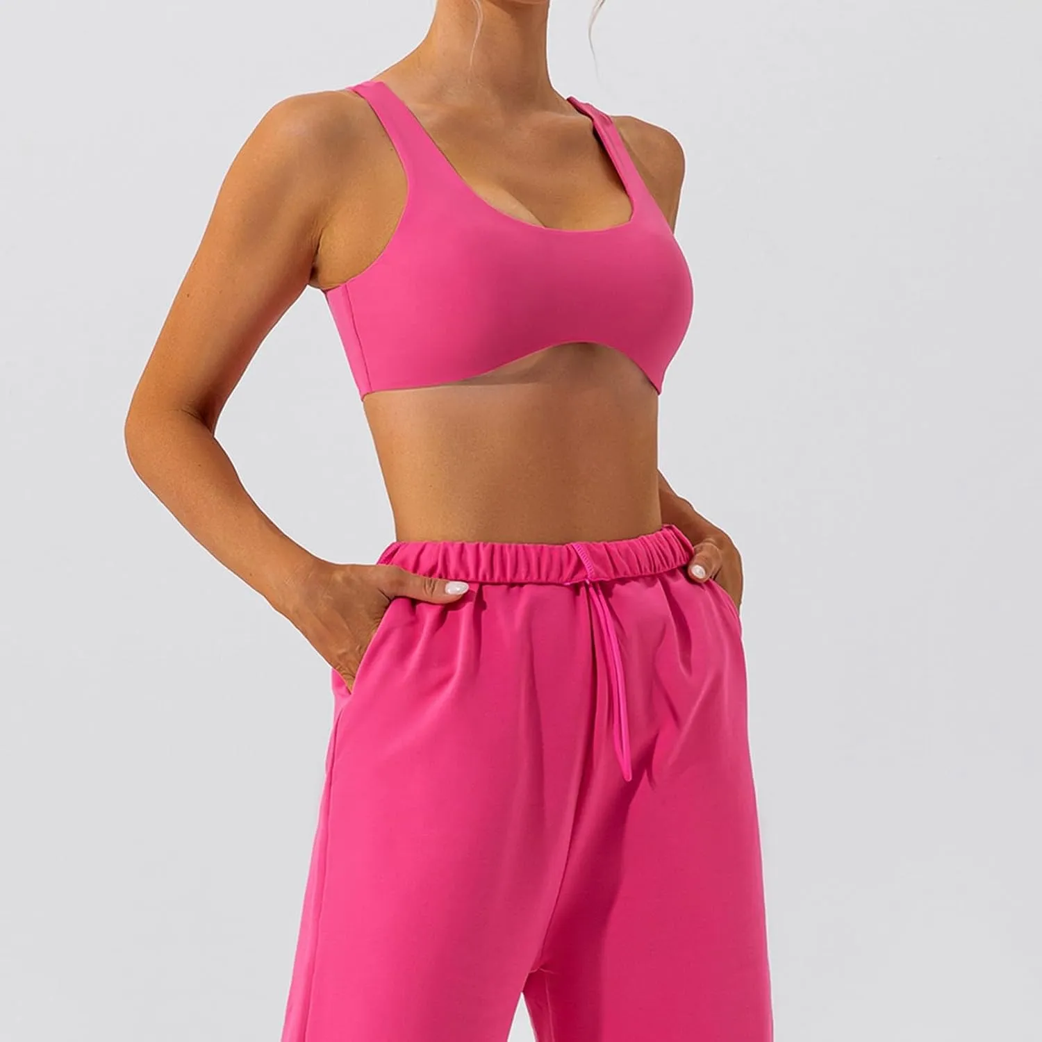 Women's Gym Workout Sports Bras Seanless No Underwire Quick Dry Bralette Comfy Yoga Running Bras