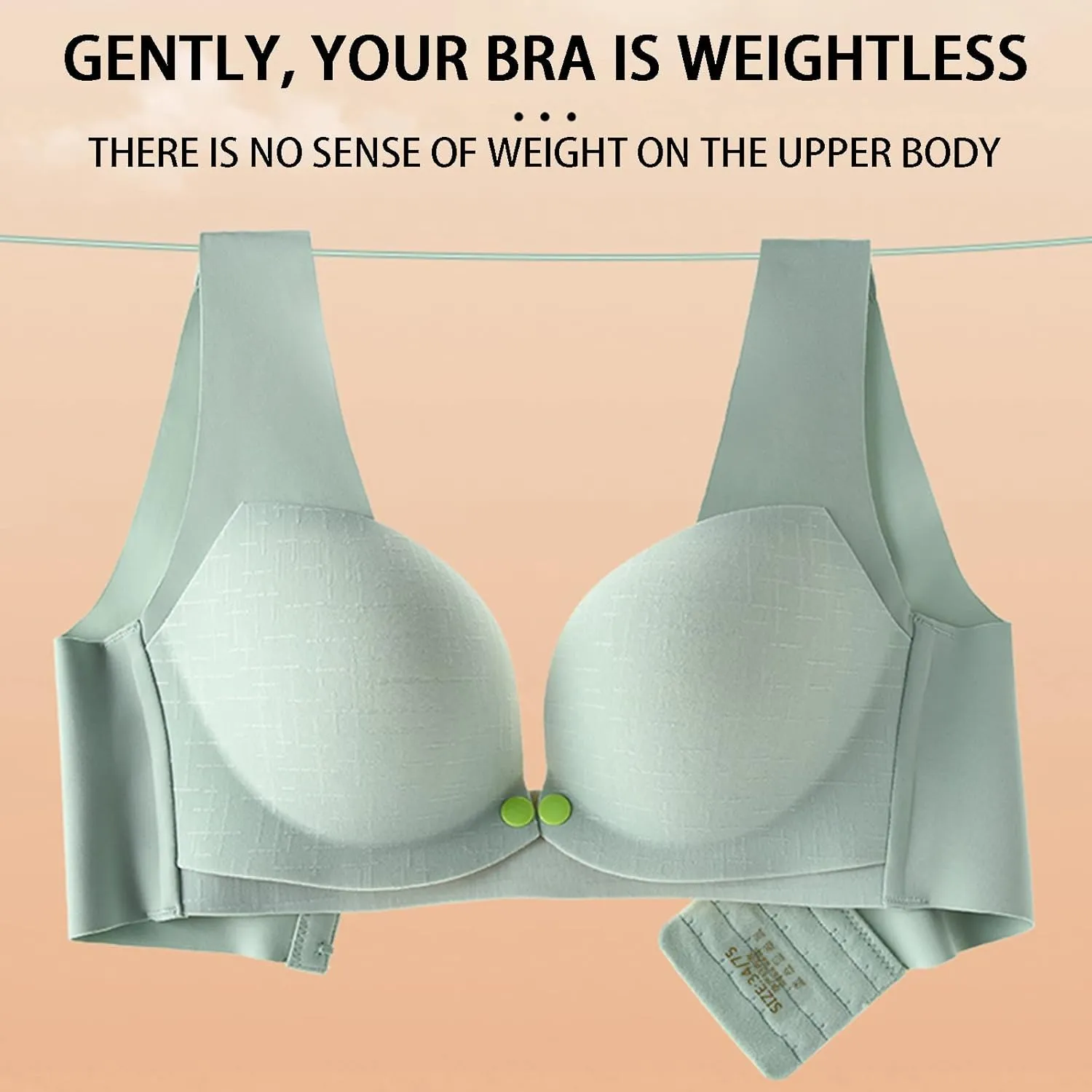 Women's Push Up Nursing Bra Wirefree Seamless Front Open Padded Cups Wide Straps Full Coverage Supportive Bras 2025