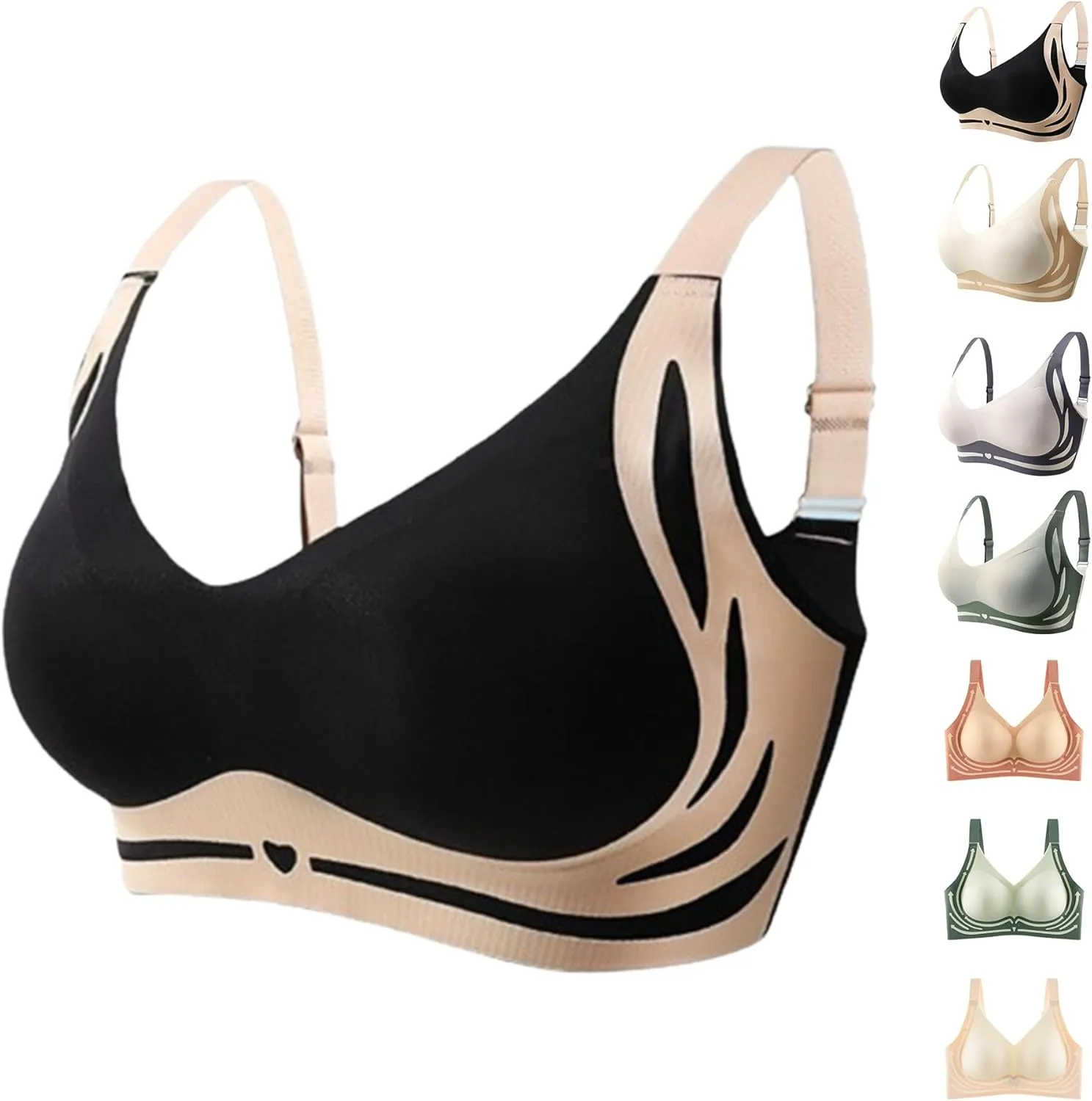 Women's Racerback Sports Bra Active Yoga Sports Bras Workout Tops Activity Sleep Bras Running Bra