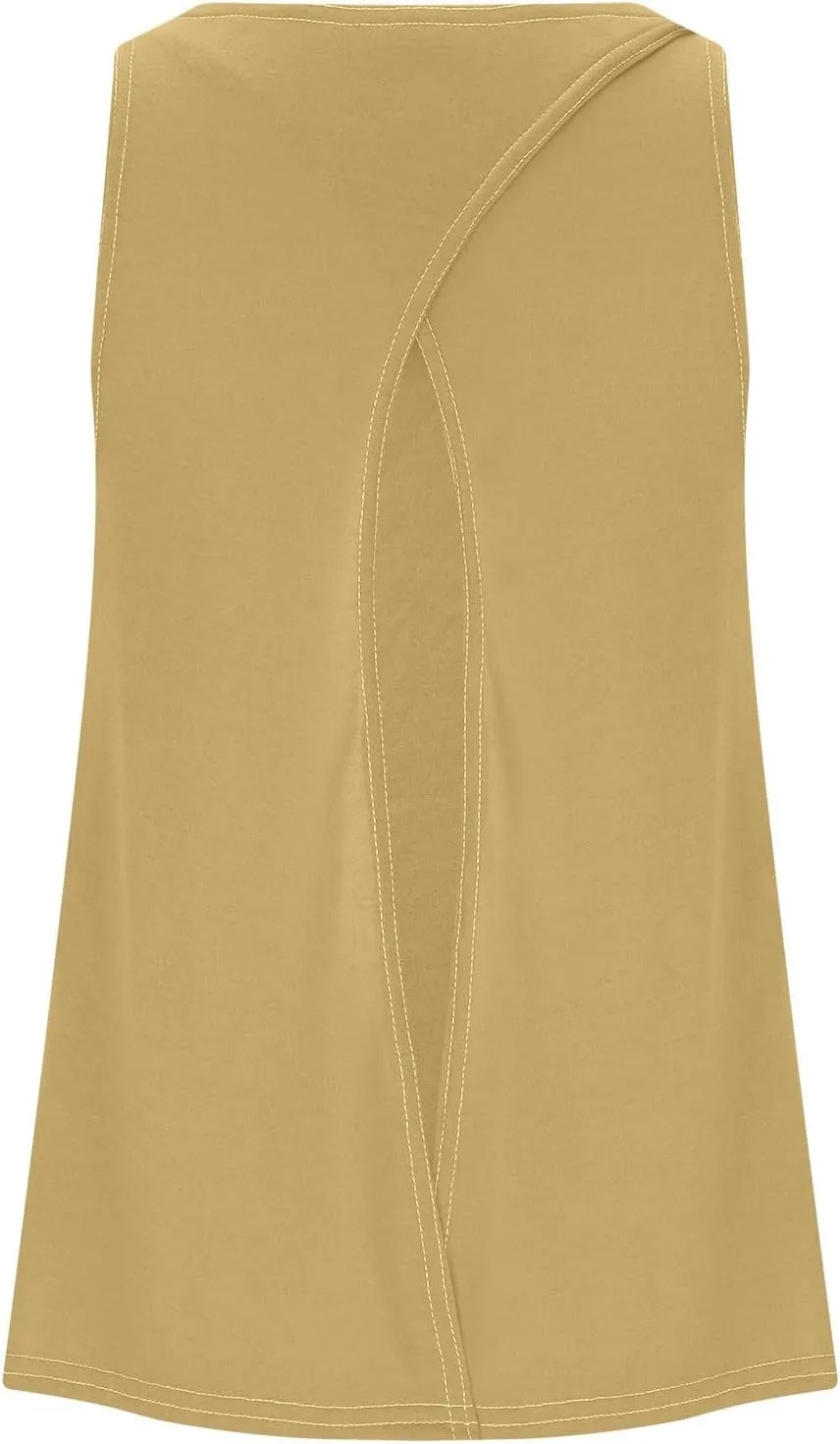 Womens Sleeveless Workout Shirts Sexy Open Back Activewear Athletic Clothes Round Neck Sports Yoga Tank Tops