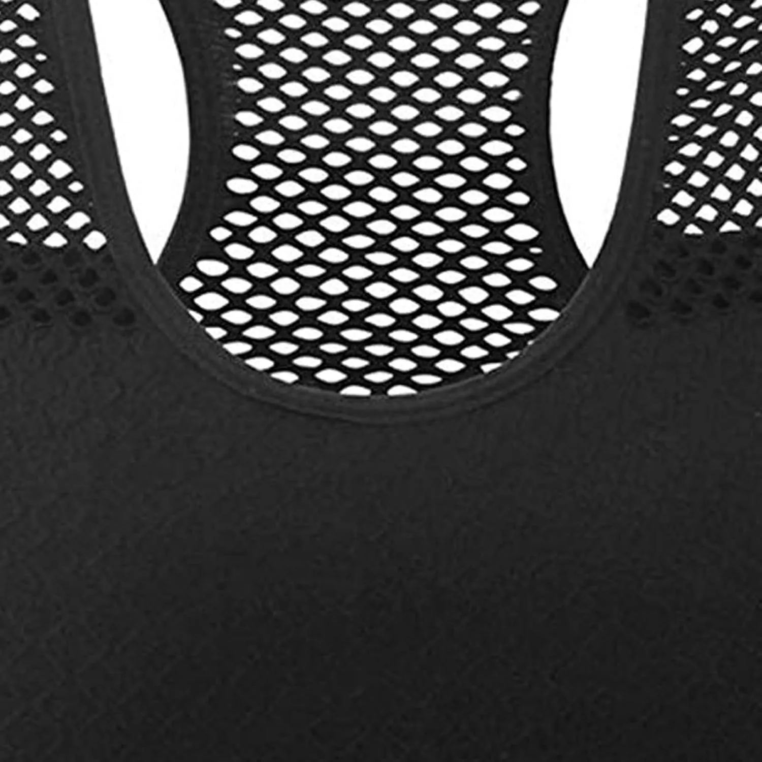 Womens Sports Bras High Support Mesh Quick Dry Running Tank with Built in Bra Non Steel Ring Sports Gym Underwear