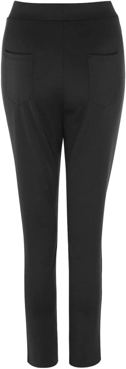 Women's Yoga Dress Pants Stretchy Work Slacks Office Business Casual Straight Leg Bootcut Trousers with Pockets