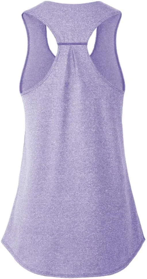 YAKER Athletic Yoga Tops for Women Racerback Running Tank Top Gym Exercise Shirts