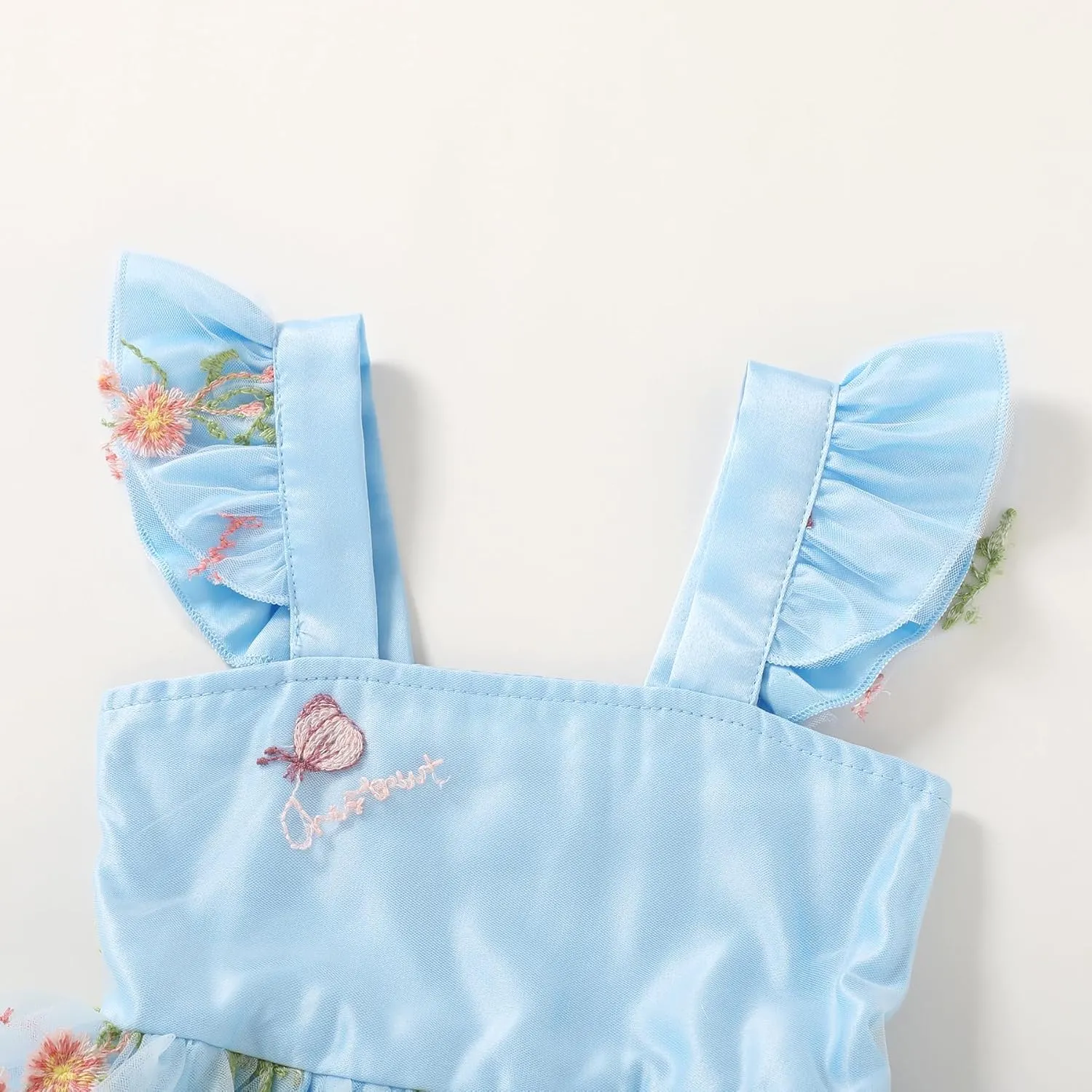 YOUNGER TREE Toddler Girl Tutu Dress Tulle Summer Dresses Party Princess Sundress for 1-6Y